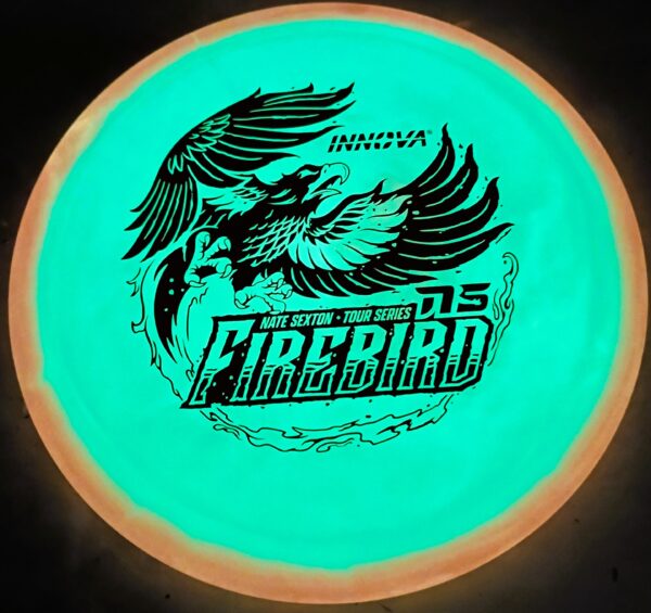 Innova Nate Sexton 2025 Tour Series Champion Glow FIREBIRD Disc Golf Driver
