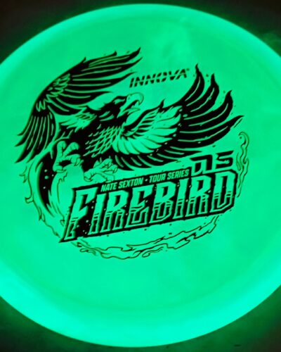 Innova Nate Sexton 2025 Tour Series Champion Glow FIREBIRD Disc Golf Driver