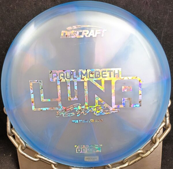 Discraft 2025 Paul McBeth 6X Tour Series Swirly Z LUNA Disc Golf for sale