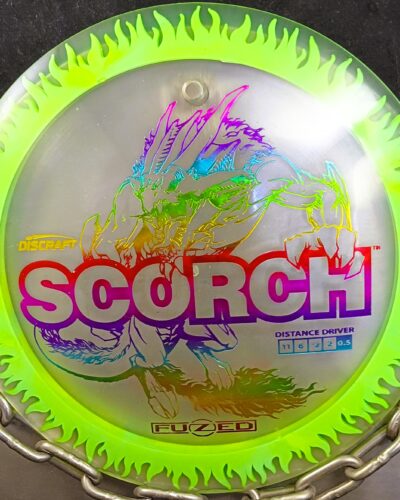 Discraft Fuzed Flame Z SCORCH Disc Golf Driver 173-4 for sale
