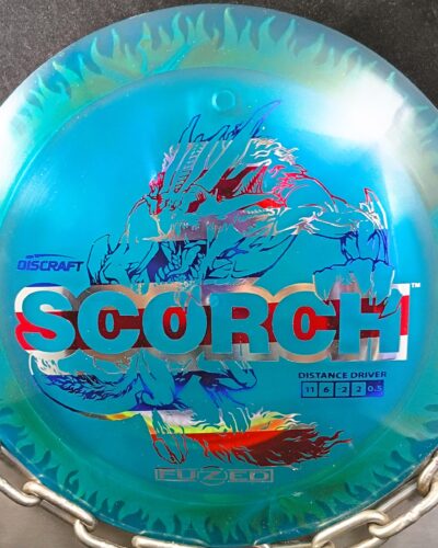 Discraft Fuzed Flame Z SCORCH Disc Golf Driver 173-4 for sale
