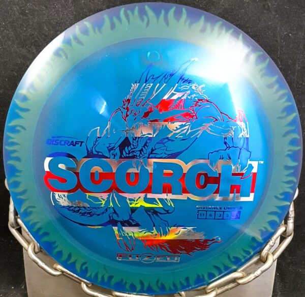 Discraft Fuzed Flame Z SCORCH Disc Golf Driver for sale