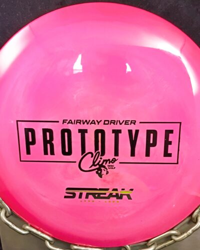 Climo Discs Prototype Signature STREAK Disc Golf Driver for sale
