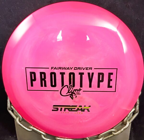 Climo Discs Prototype Signature STREAK Disc Golf Driver for sale