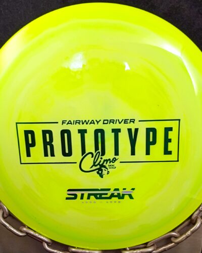 Climo Discs Prototype Signature STREAK Disc Golf Driver for sale