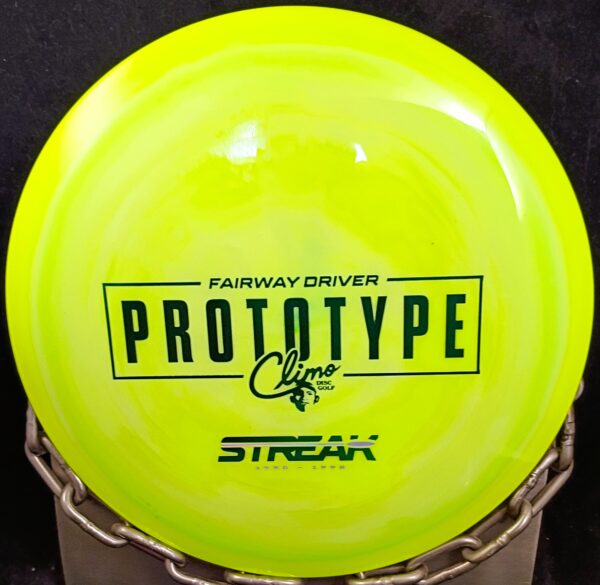 Climo Discs Prototype Signature STREAK Disc Golf Driver for sale