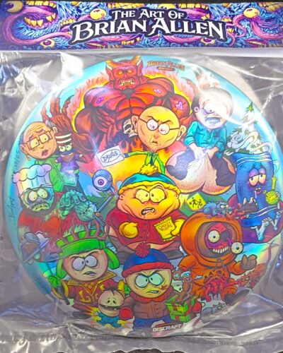 Discraft 'South Park' Full Foil ESP BUZZZ Mid Range Golf Disc
