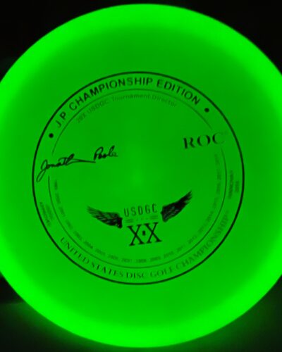 Innova 2018 Johnathan Poole 20 Years Tournament Director of the United States Disc Golf Championship Glow Champion ROC Mid Range Golf Disc