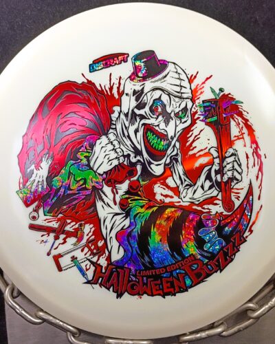 Discraft Limited Edition 2025 Halloween Glow ESP BUZZZ Mid Range Golf Disc