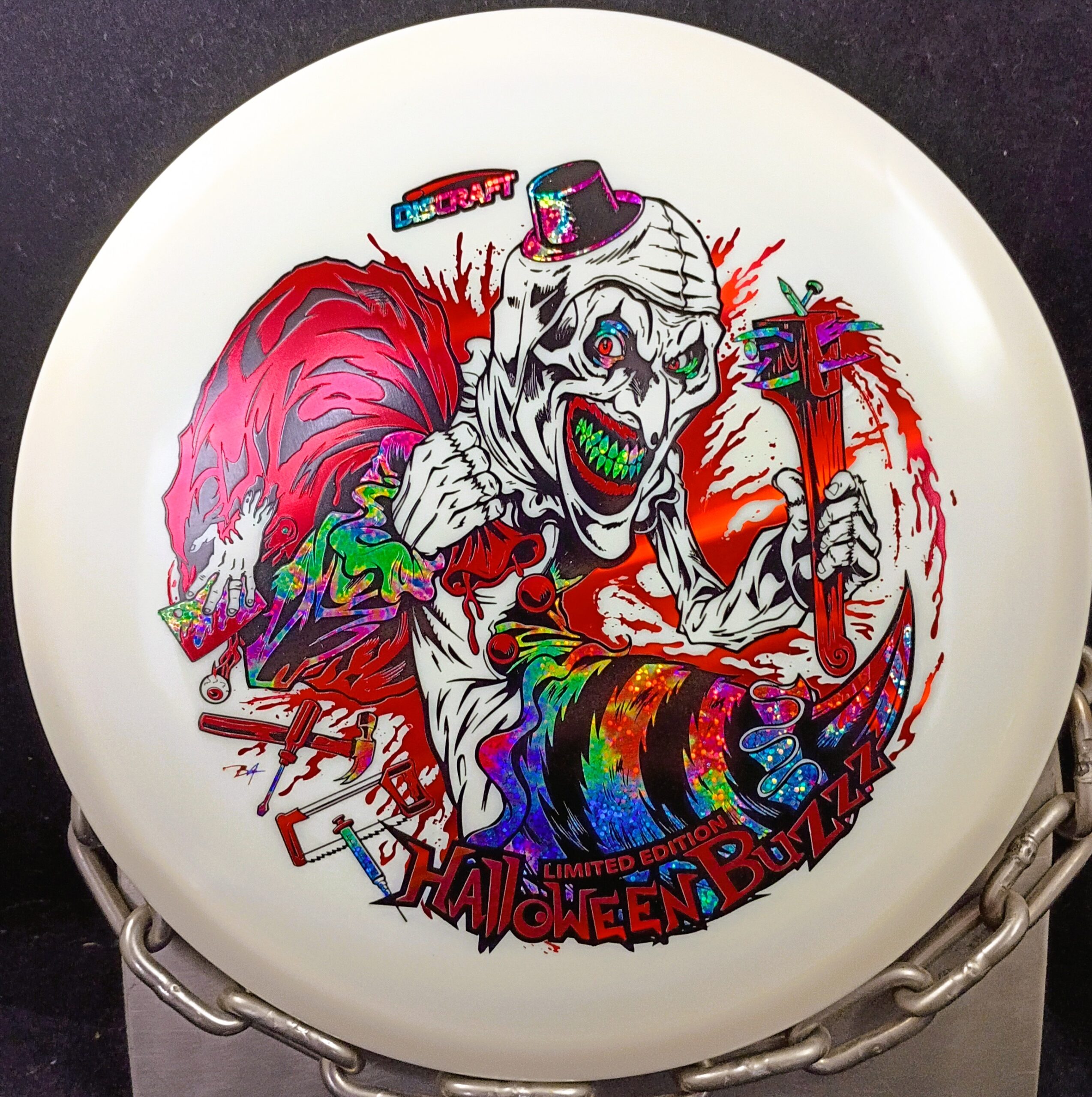 Discraft Limited Edition 2025 Halloween Glow ESP BUZZZ Mid Range Golf Disc Discraft Limited Edition 2025 Halloween Glow ESP BUZZZ Mid Range Golf Disc
