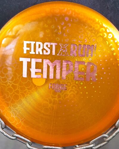 Forge Golf Discs 1st Run TEMPER Disc Golf Fairway Driver