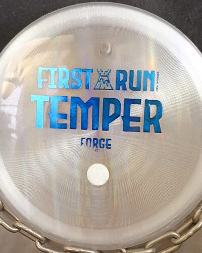 Forge Golf Discs 1st Run TEMPER Disc Golf Fairway Driver
