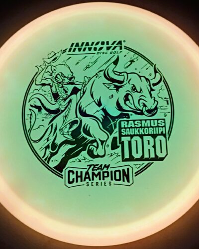 Innova 2025 Rasmus Saukkoriipi Tour Series Glow Champion TORO Mid Range Disc Golf Driver