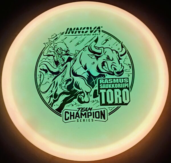Innova 2025 Rasmus Saukkoriipi Tour Series Glow Champion TORO Mid Range Disc Golf Driver
