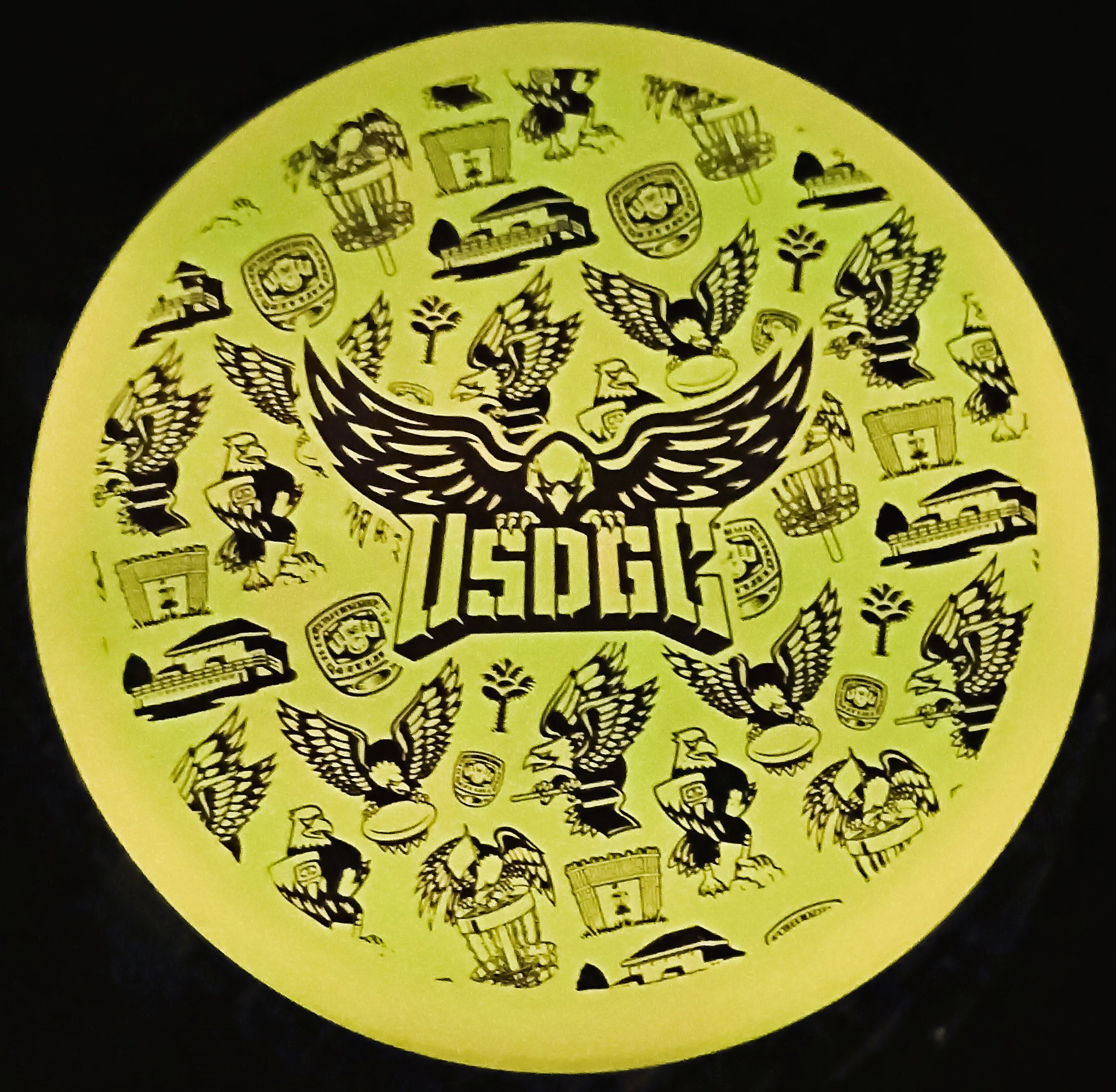 2022 USDGC Color Glow XT XERO Disc Golf Putter 2022 USDGC Color Glow XT XERO Disc Golf Putter