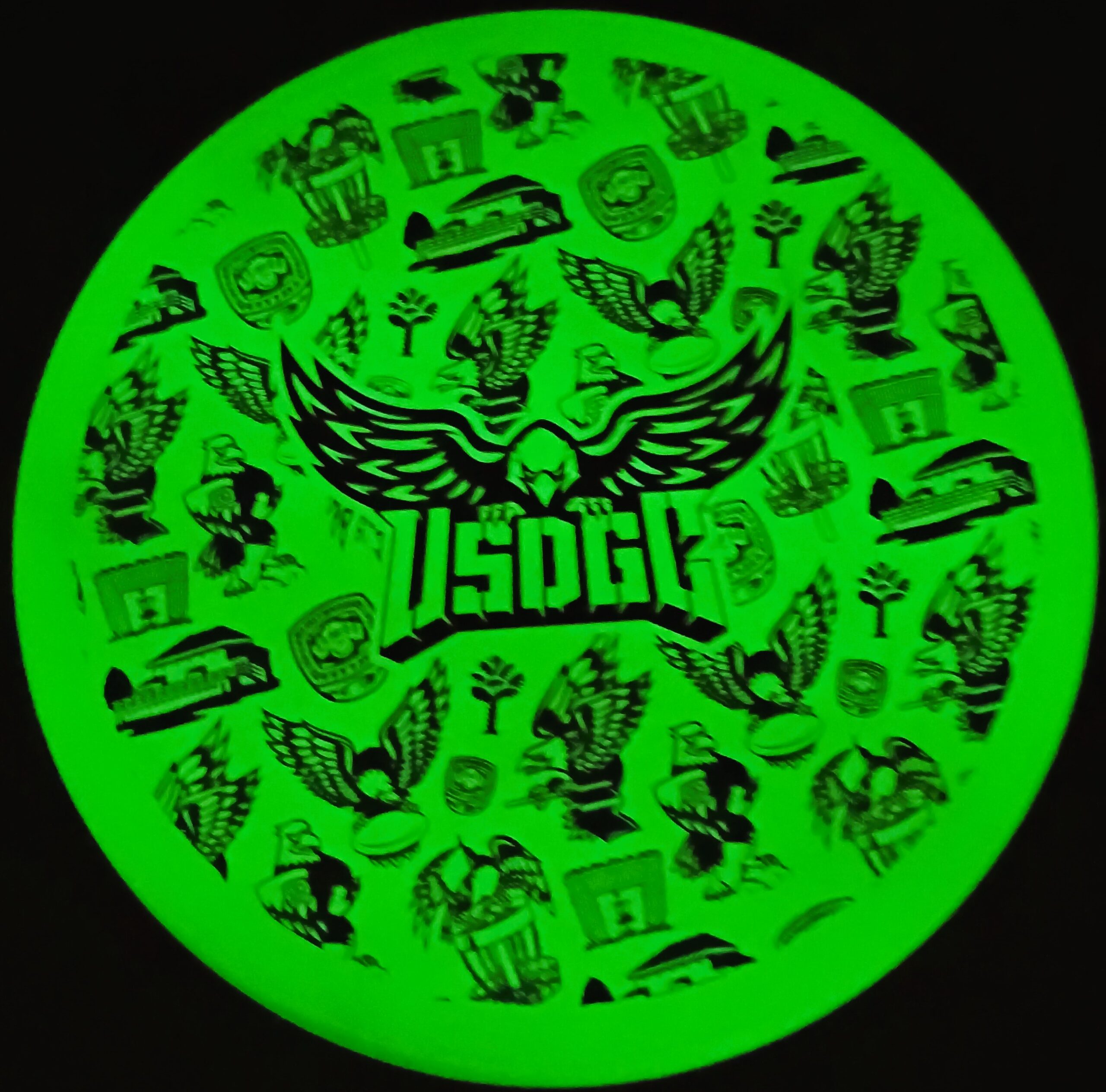 2022 USDGC Color Glow XT XERO Disc Golf Putter 2022 USDGC Color Glow XT XERO Disc Golf Putter