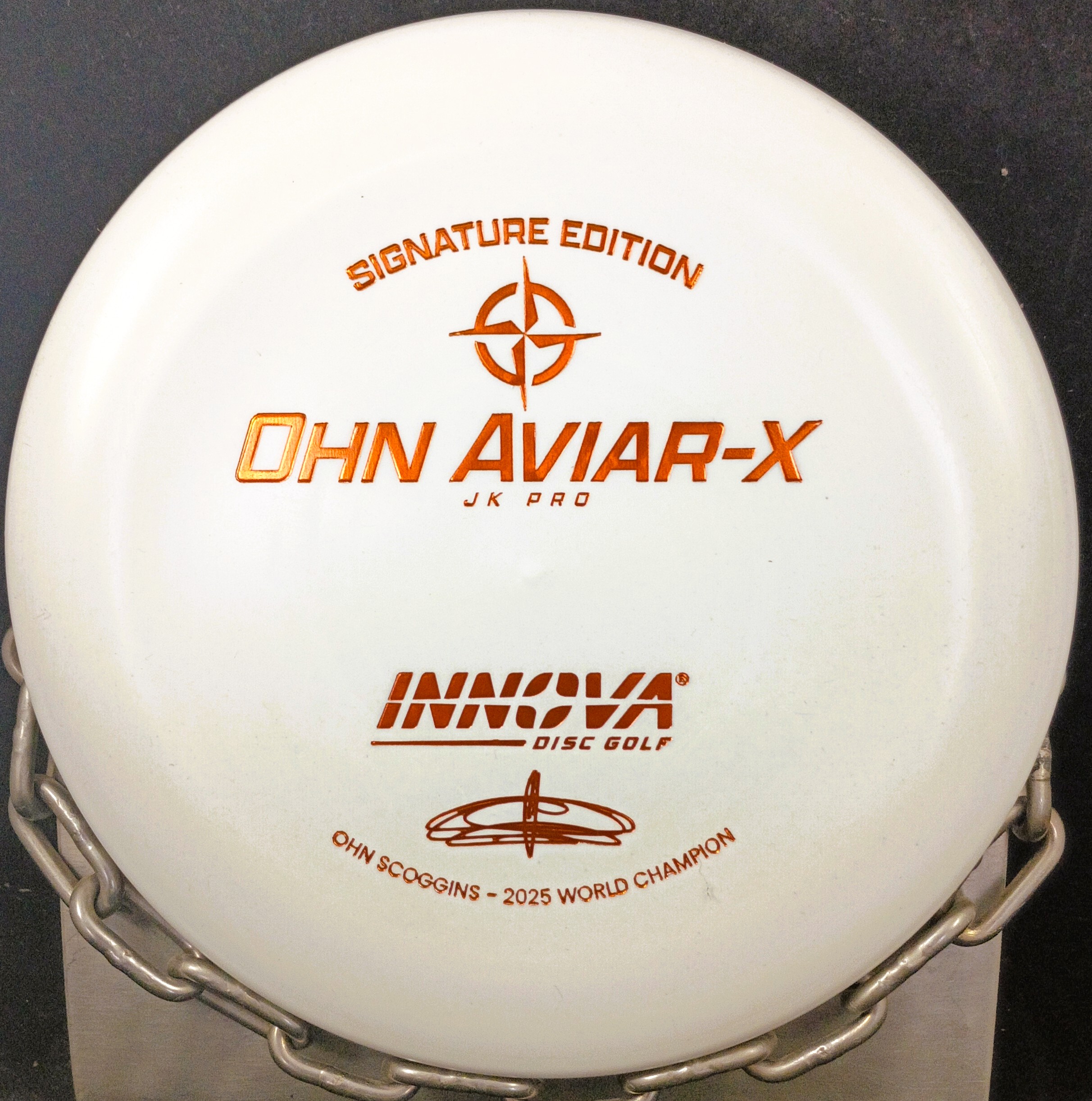 Innova Ohn Scoggins Signature Series JK Pro AVIAR X Disc Golf Putter Innova Ohn Scoggins Signature Series JK Pro AVIAR X Disc Golf Putter