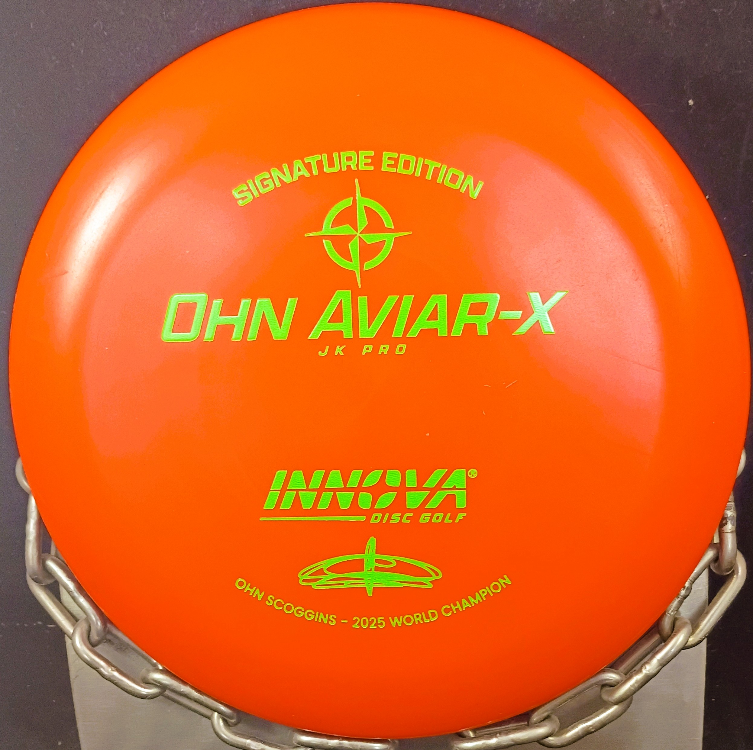 Innova Ohn Scoggins Signature Series JK Pro AVIAR X Disc Golf Putter Innova Ohn Scoggins Signature Series JK Pro AVIAR X Disc Golf Putter