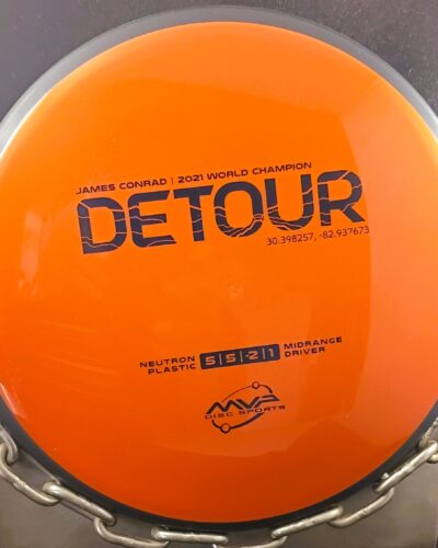 MVP James Conrad Neutron DETOUR Disc Golf Mid Range Driver 179