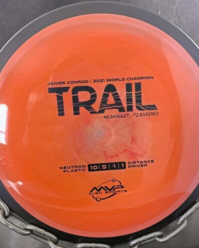 MVP James Conrad 2021 World Champion Neutron TRAIL Disc Golf Distance Driver