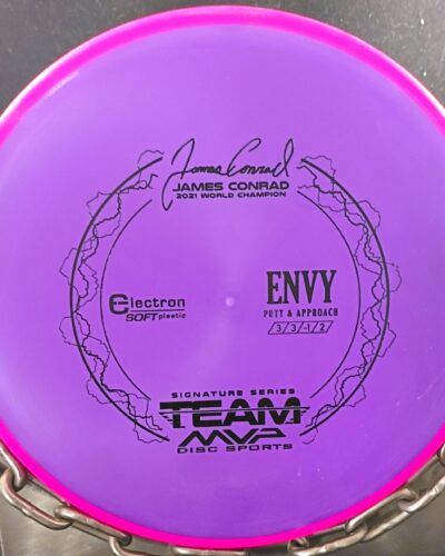 MVP James Conrad Soft Electron ENVY Disc Golf Putter