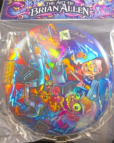 Discraft Back to the Future Full Foil ESP BUZZZ Mid Range Golf Disc