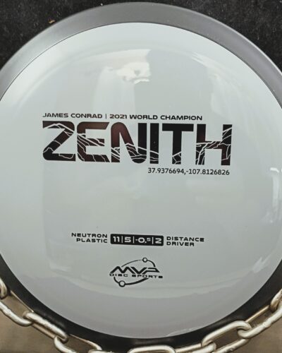 MVP James Conrad 2021 World Champion Neutron ZENITH Disc Golf Distance Driver