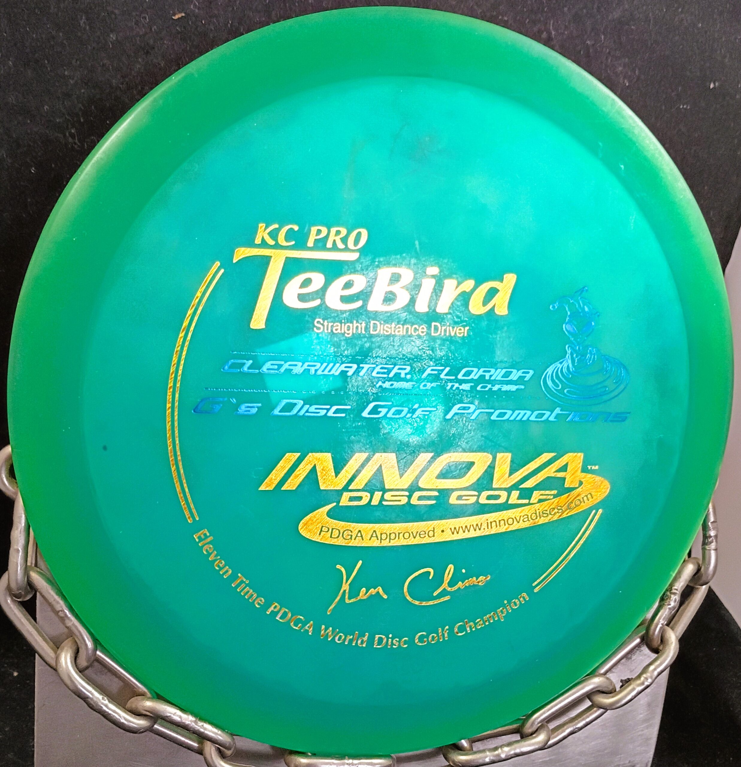 Innova KC Pro Ken Climo 11 Time Champion TEEBIRD Disc Golf Fairway Driver Innova KC Pro Ken Climo 11 Time Champion TEEBIRD Disc Golf Fairway Driver