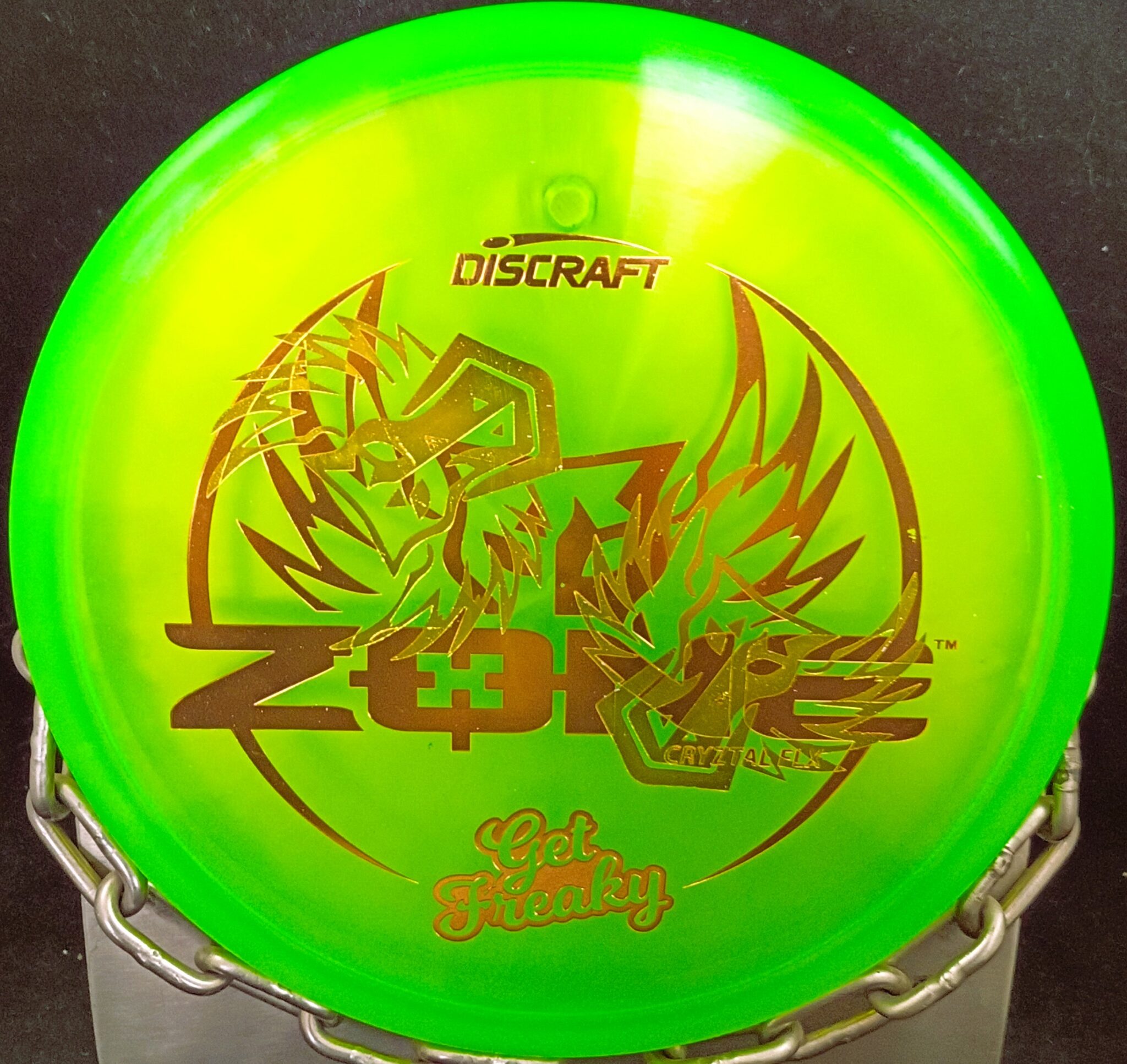 Discraft ZONE Golf Disc | Get Freaky | Cryztal FLX - Disc Golf Fly Mart