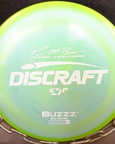Discraft Paul McBeth 5 Time World Champion ESP BUZZZ Mid Range Golf Disc