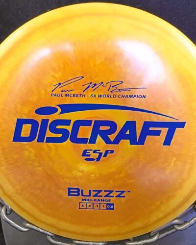 buzzz-paul-mcbeth-5x-esp-177-for sale discraft golf