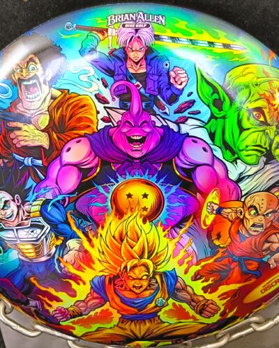 Discraft Dragon Ball Z Full Foil ESP BUZZZ Mid Range Golf Disc