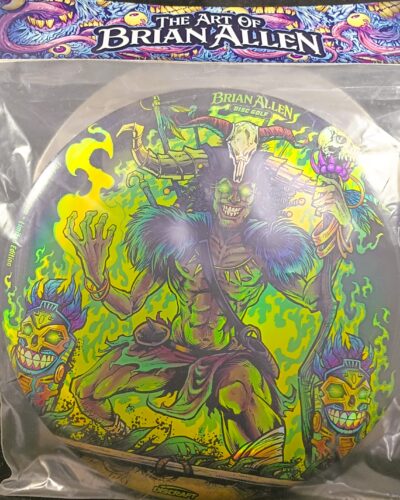 Discraft Foil BUZZZ Disc Golf Full Foil Witch Doctor BUZZZ Mid Range Driver