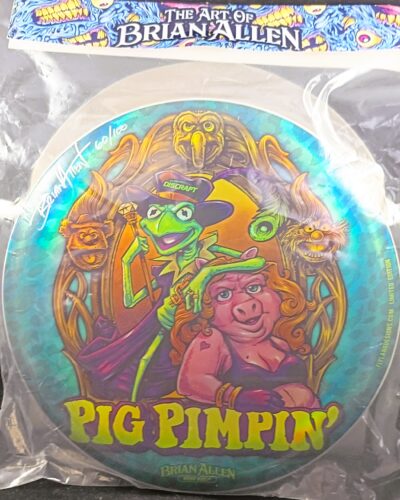 Discraft Muppets Big Pimpin' Full Foil ESP BUZZZ Mid Range Golf Disc