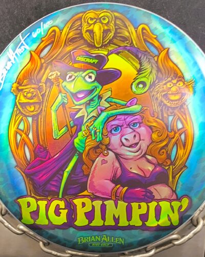 Discraft Muppets Big Pimpin' Full Foil ESP BUZZZ Mid Range Golf Disc