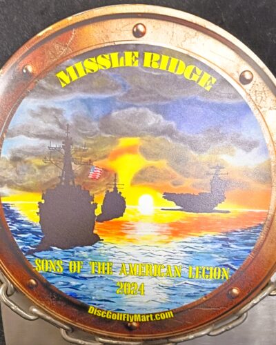 Discraft Full Color Missile Ridge Bottom Stamp ESP BUZZZ Mid Range Golf Disc