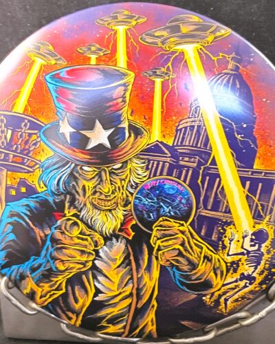 Discraft Super Color Uncle Slam BUZZZ ESP Mid Range Golf Disc