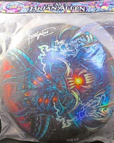 Discraft Full Foil Electric Demon BUZZZ Mid Range Golf Disc