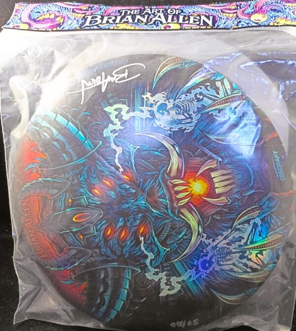 Discraft Full Foil BUZZZ | Electric Demon | Golf Disc - Disc Golf Fly Mart