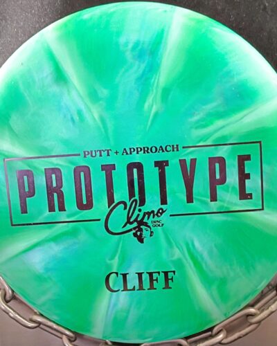 Climo Discs Swirled Trophy Line CLIFF Disc Golf Putter