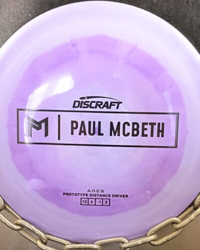 New Discraft 2026 Paul McBeth Prototype ESP ARES Disc Golf Driver