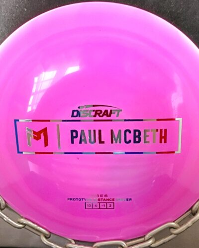 Discraft 2026 Paul McBeth Prototype ESP ARES Disc Golf Driver