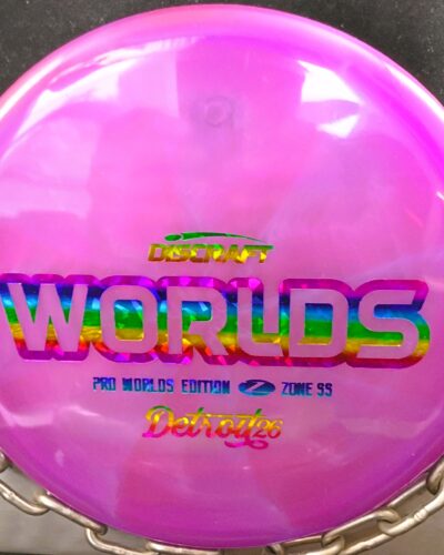 Discraft 2026 PDGA Pro Worlds Swirl Z ZONE SS Disc Golf Putter