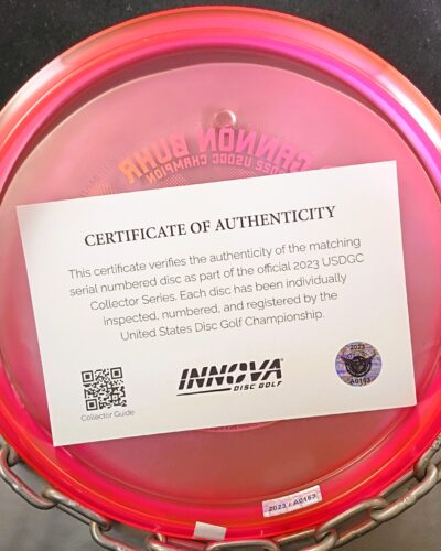 Innova 2022 Gannon Buhr United States Disc Golf Champion, Champion ROC Mid Range Golf Disc