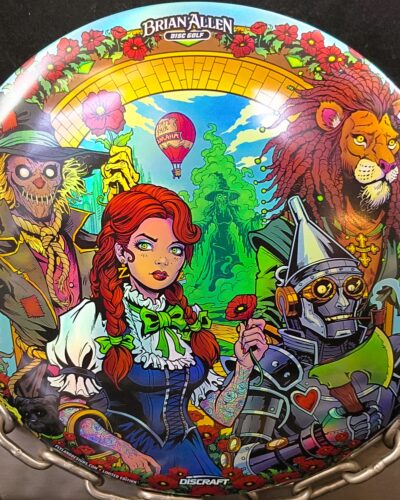 Discraft Wizard of Oz Full Foil ESP BUZZZ Mid Range Golf Disc