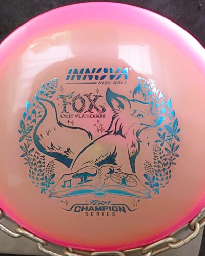 Innova 2026 Emily Weatherman Tour Series Proto Glow Halo Champion FOX Mid Range Golf Disc