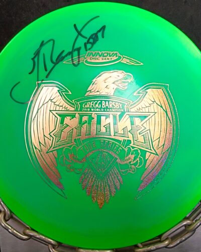 EAGLE 2018 Autographed Gregg Barsby Star 1X