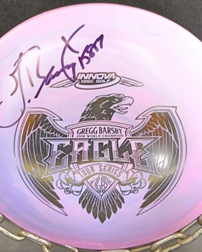EAGLE 2018 Autographed Gregg Barsby Star 1X