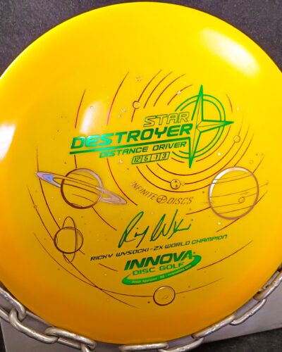 Innova Ricky Wysocki 2 Time World Champion Star DESTROYER Disc Golf Driver
