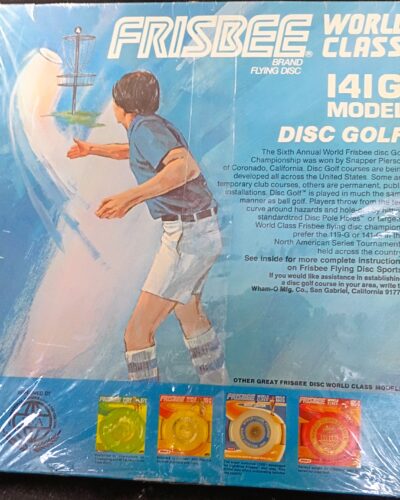 Whamo New In Package World Class FRISBEE 141 grams from 1980